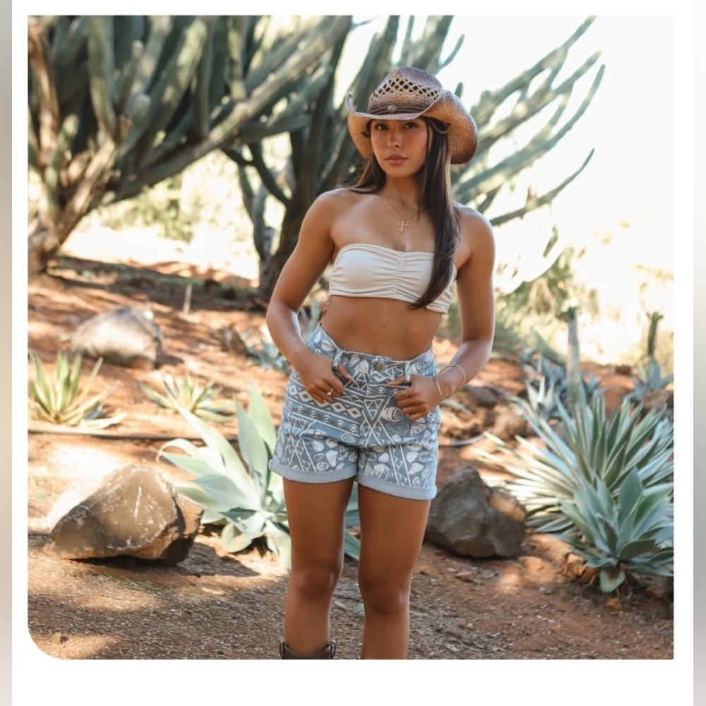 Lexbreezy - Denim Shorts - Jingle Shells